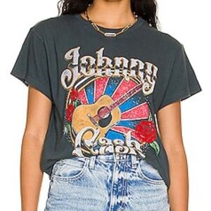 Daydreamer Johnny Cash Martin Guitar Tour Tee — Size XS